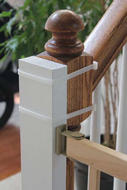 Showing results for banister to wall baby gate. Beauty in the Ordinary: Installing a Baby Gate Without ...