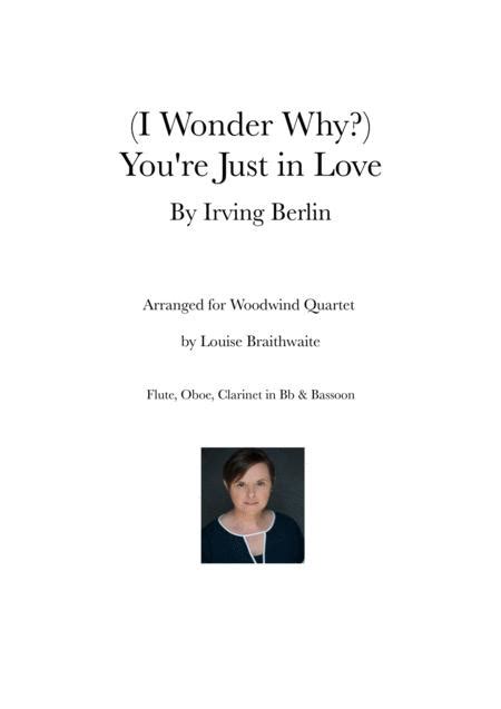 I Wonder Why You Re Just In Love By Digital Sheet Music For Download And Print H0 840425