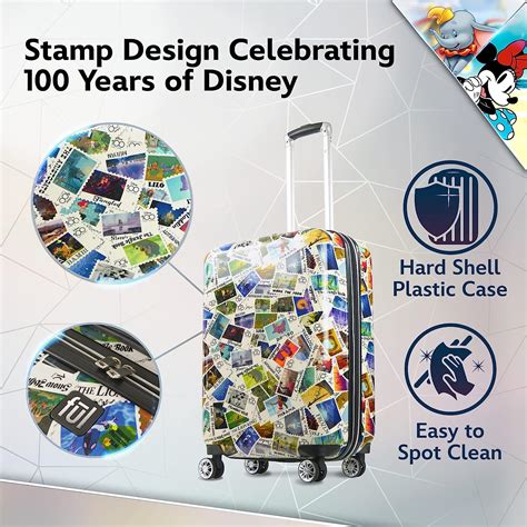 Review Ful Disney 100 26 Inch Rolling Luggage 100 Years Of Disney