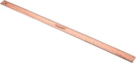Uxcell Straight Ruler 39 Inch 100cmm Metricimperial Egde Scale Wooden