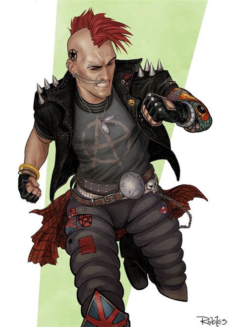 Pin By Emrys Cassidy On Shadowrun Punk Character Art Character Art