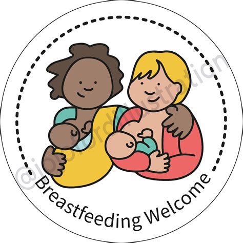 Breastfeeding Welcome Window Sticker Etsy