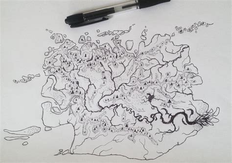 Tutorial How To Draw Realistic Imaginary Maps Imaginarymaps