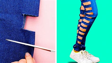 27 Amazing Jeans Hacks And Crafts Youtube
