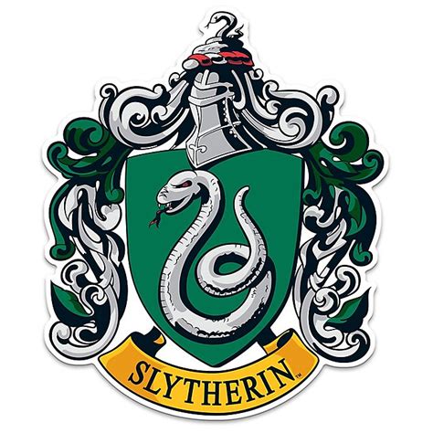 Harry Potter™ Slytherin Crest 12 Inch Square Die Cut Wall Art Bed