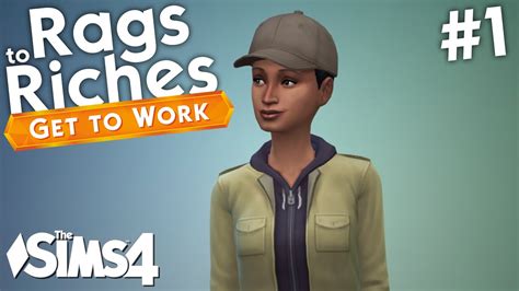 The Sims 4 Get To Work Rags To Riches Part 1 Youtube