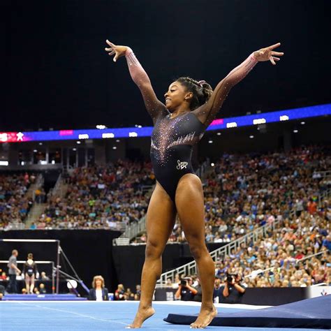 She is a well known american celebrity. Simone Biles Makes History With Double Double. (Watch.) - Daily Candid News