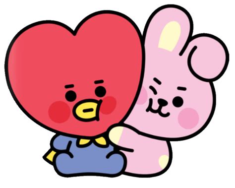 Tata Cooky Bt21 Baby Freetoedit Tata Sticker By Bt21 Lover