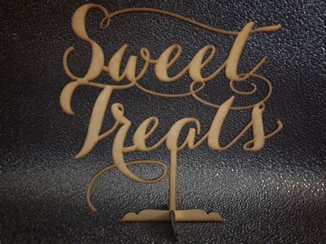 Sweet Treats Table Sign For Weddings Sweet Treats Sign Bridal Shower