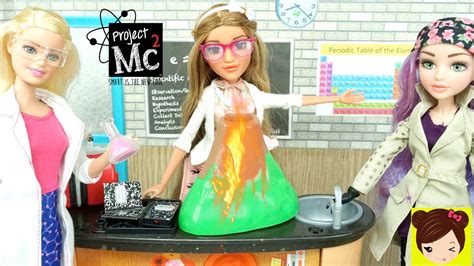 Barbie Hace Experimentos De Ciencia Con Chicas Project Mc2 Rotulador