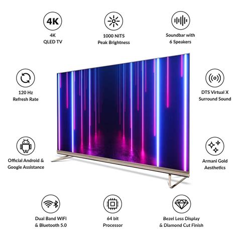 Vu 85qpx 215cm 85 Inches The Masterpiece 4k Ultra Hd Android Qled Tv