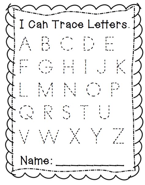As a mom of 4 kids under 8 years old, i'm glad to have. The Holmes' Home: Letter Tracing Freebie | Tracing letters, Tracing letters preschool, Alphabet ...