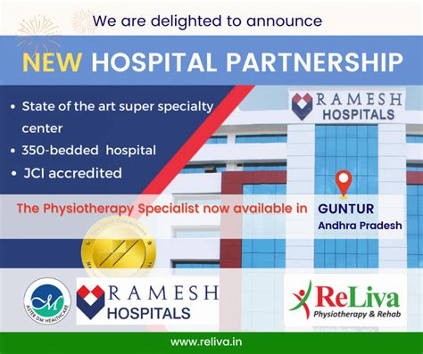 New Partnership Reliva Physiotherapy Teams With Aster Dm Ramesh