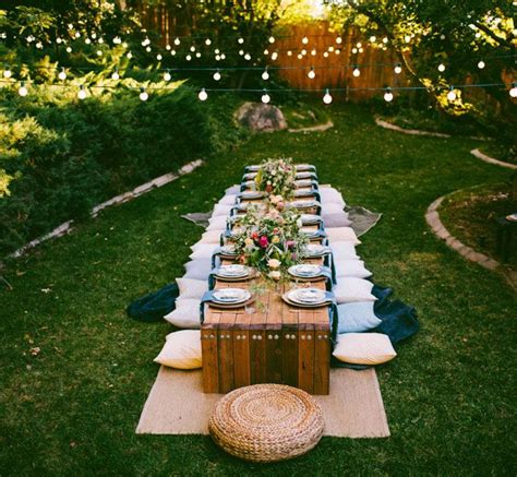 10 Tips To Throw A Boho Chic Outdoor Dinner Party Outdoor Dinner Parties Outdoor Dinner
