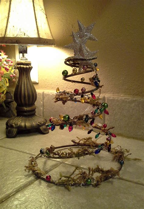 Recycled Bed Spring Bed Spring Christmas Tree Bed Spring Crafts