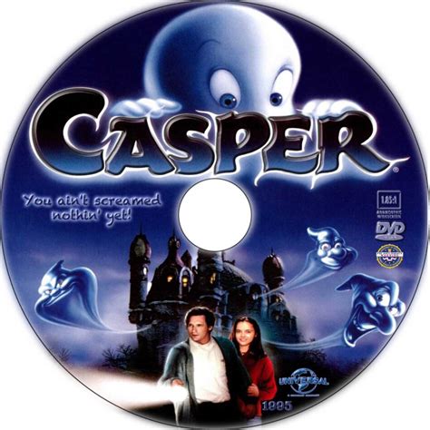 Casper Dvd Label 1995 R1 Custom Art