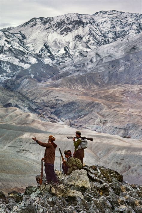 Afghan Mujaheddin In Logar Province Afghanistan 1984 During The