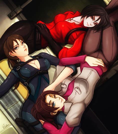 esther shen ada wong claire redfield jill valentine capcom resident evil resident evil