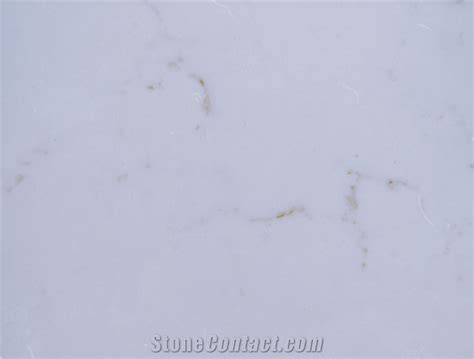 Icy White Quartz Slabs From Malaysia