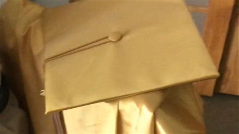 Safely Iron The Wrinkles Out Of Your Graduation Gown Youtube