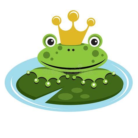 Frog Prince Stock Vector Illustration Of Crown Prince 9090256