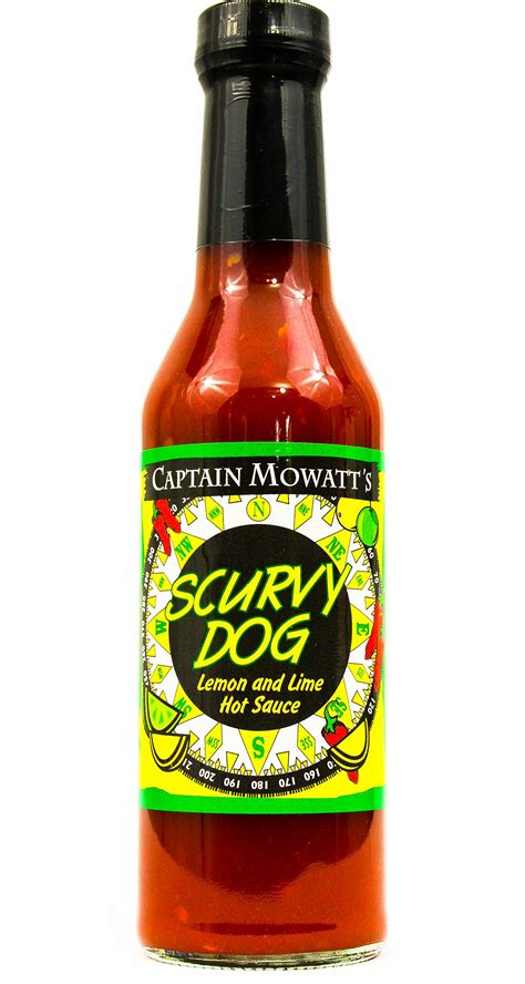 Captain Mowatts Greenie Hot Sauce 8 Oz Grocery