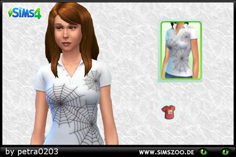 Blackys Sims 4 Zoo Halloween Shirt 3 By Petra0203 Sims 4 Downloads