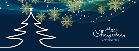 Abstract Merry Christmas Banner Template 286742 Vector Art At Vecteezy