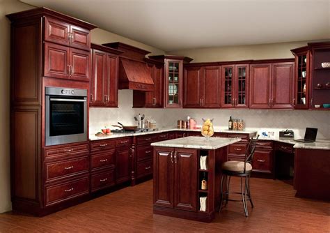 Countertop Colors That Go With Cherry Cabinets Creating A Stylish Kitchen Look Using Kitchen