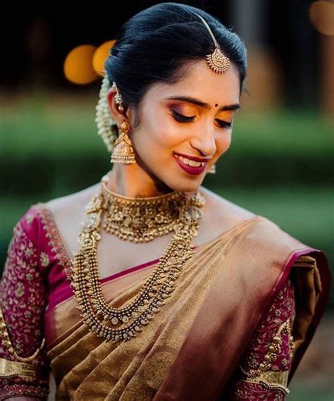 South Indian Bridal Hairstyle Tailoringinhindi