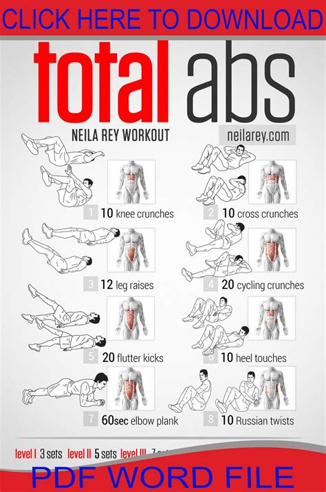 Ab Workouts Abs Workout Total Ab Workout Abs Workout Routines