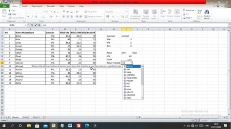 Inilah Rumus Excel Untuk Menghitung Jumlah Data Tutorial Pemula