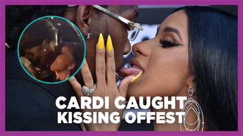 Cardi B Caught Kissing Offset At Her Birthday Party Weeks After Their Divorce YouTube