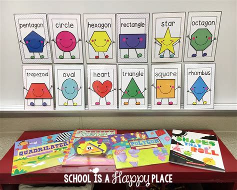 School Is A Happy Place You Better Shape Up Activities For 2d And 3d