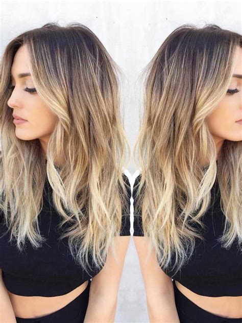 Balayage Ombre Blonde Full Lace Human Hair Wigs Edw3521