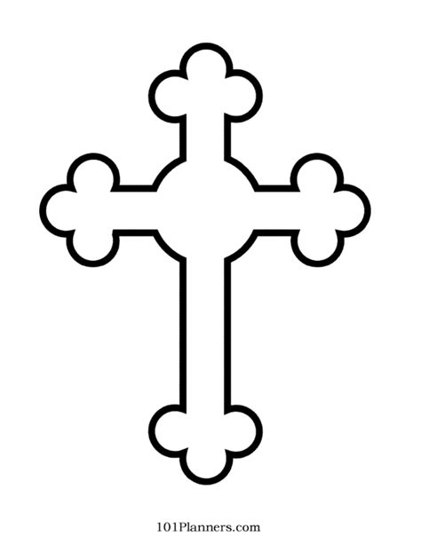 Cross Template Cross Clipart Maker