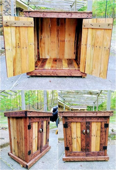 Pallet Cabinet Pallet Wood Projects