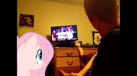 Mlp In Real Life Fluttershy And Night Mike Watch Scooby Doo 2 Youtube