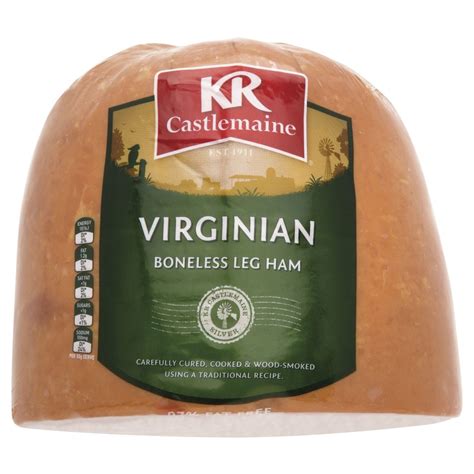 Kr Castlemaine Premium Virginian Ham Rw Per Kg Melbourne Food Service