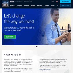 Saxo bank is a danish bank established in 1992. Saxo Bank Review - Forex Brokers Reviews & Ratings ...