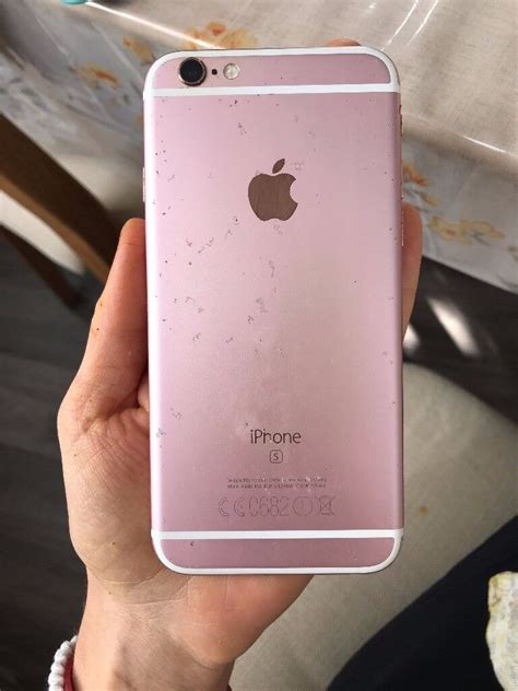 Iphone 6s 16gb In Rose Gold Unlocked Functioning Perfectly Bar A