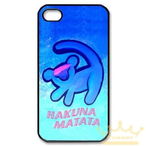 Lion King Simba Hakuna Matata Cellphone Case Cover For Iphone 4s 5s 5c