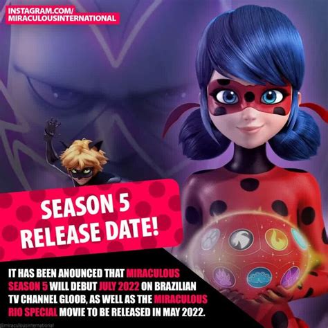 Miraculous Ladybug Season 5 Release Date Miraculous Hub Live