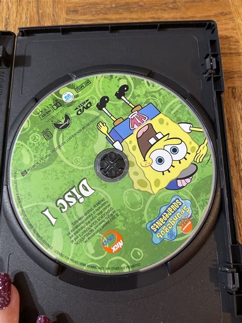 Spongebob Squarepants Complete First Season Disc 1 Dvd Ebay