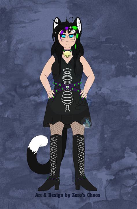 Gothic Cat Girl Open By Zeros Chaos On Deviantart
