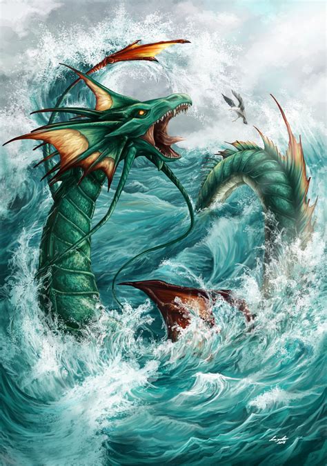 Outcast Odyssey Sea Serpent By Eikomakimachi On Deviantart