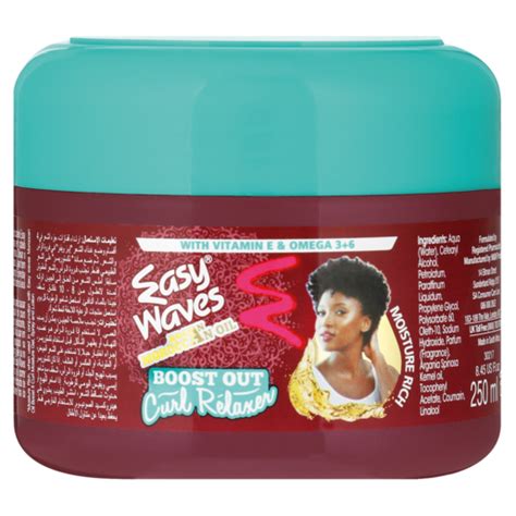 Easy Waves Boost Out Relaxer 250ml Styling Products Hair Care
