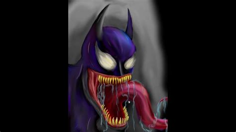 Bat Venom Speed Drawing Youtube