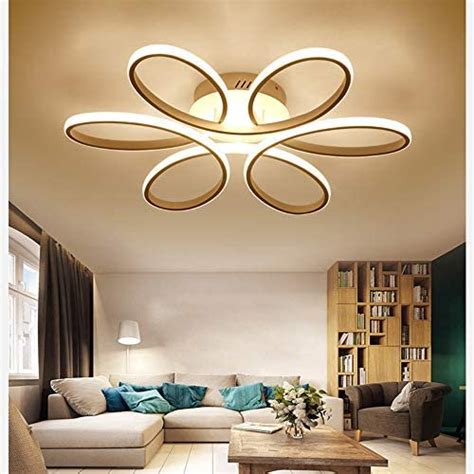 Led Modern Acrylic Ceiling Lighting Flower Shape Design