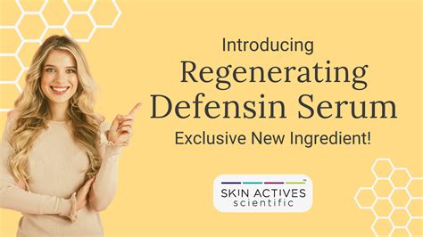Introducing Regenerating Defensin Serum Skin Actives Skin Actives